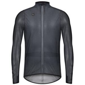 Gobik Chaqueta Impermeable Ligero Pluvia True Black