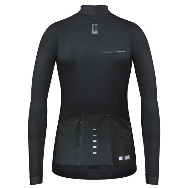 Gobik Maillot Manga Larga Mujer Cobble Dark Coal - Imagen 2