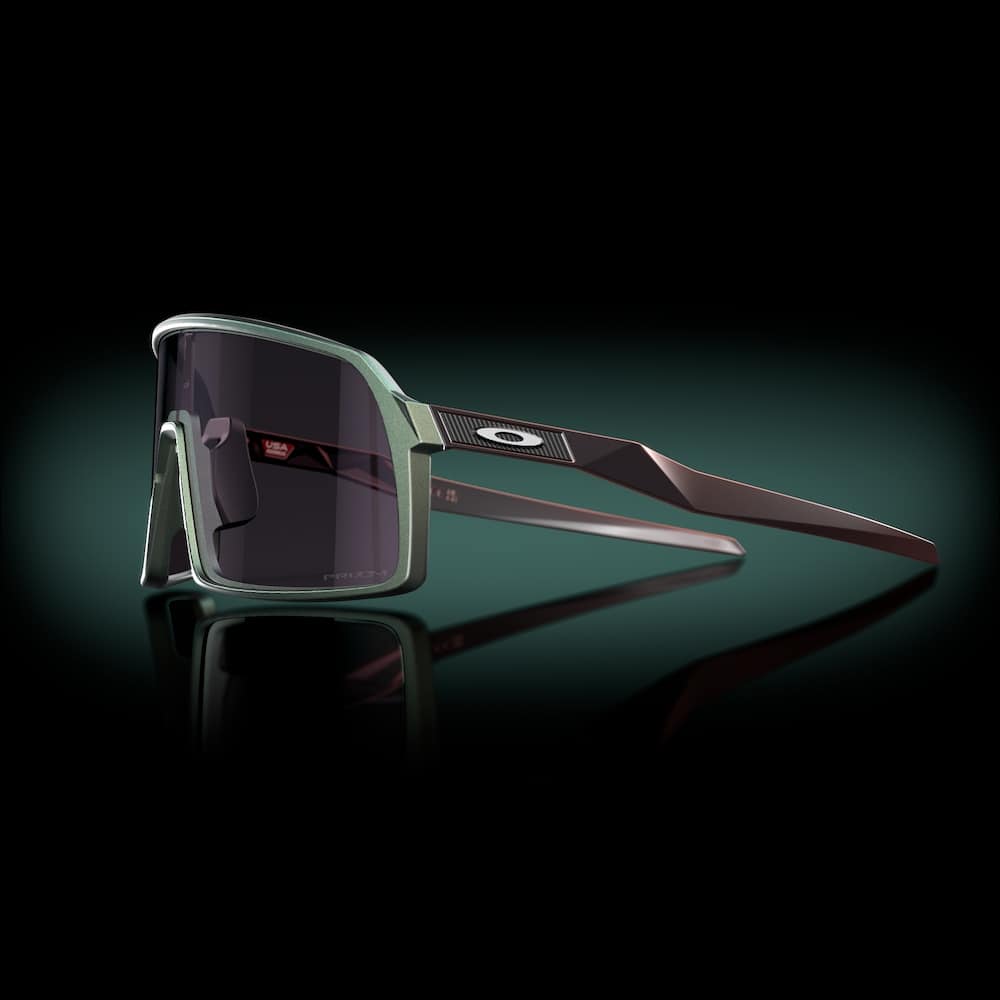 Oakley Sutro Verve Collection Prizm Grey, Verve Matte Silver/Blue Colors - Imagen 3