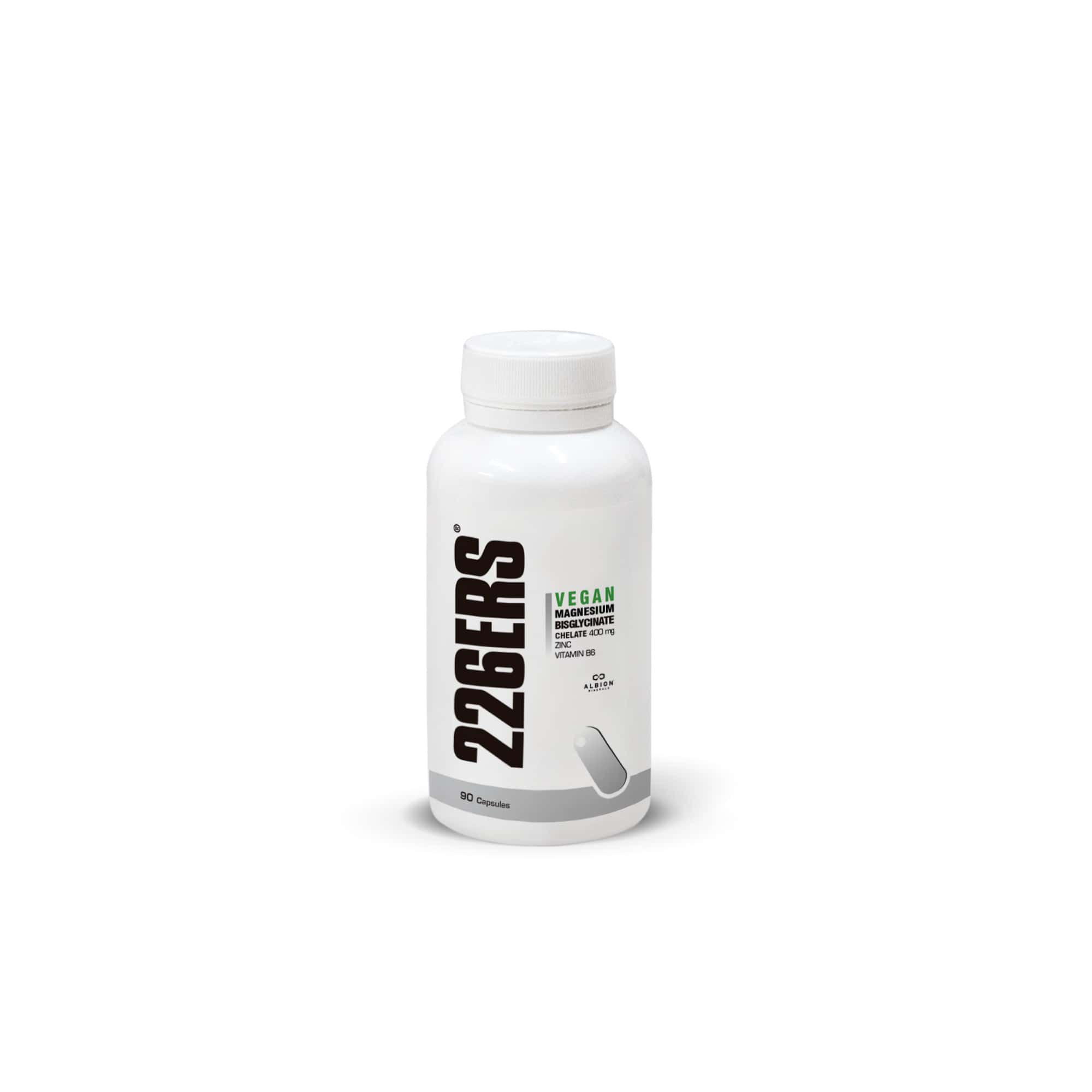 226ERS VEGAN MAGNESIUM BISGLYCINATE - Suplemento Vegano - 90 Cápsulas