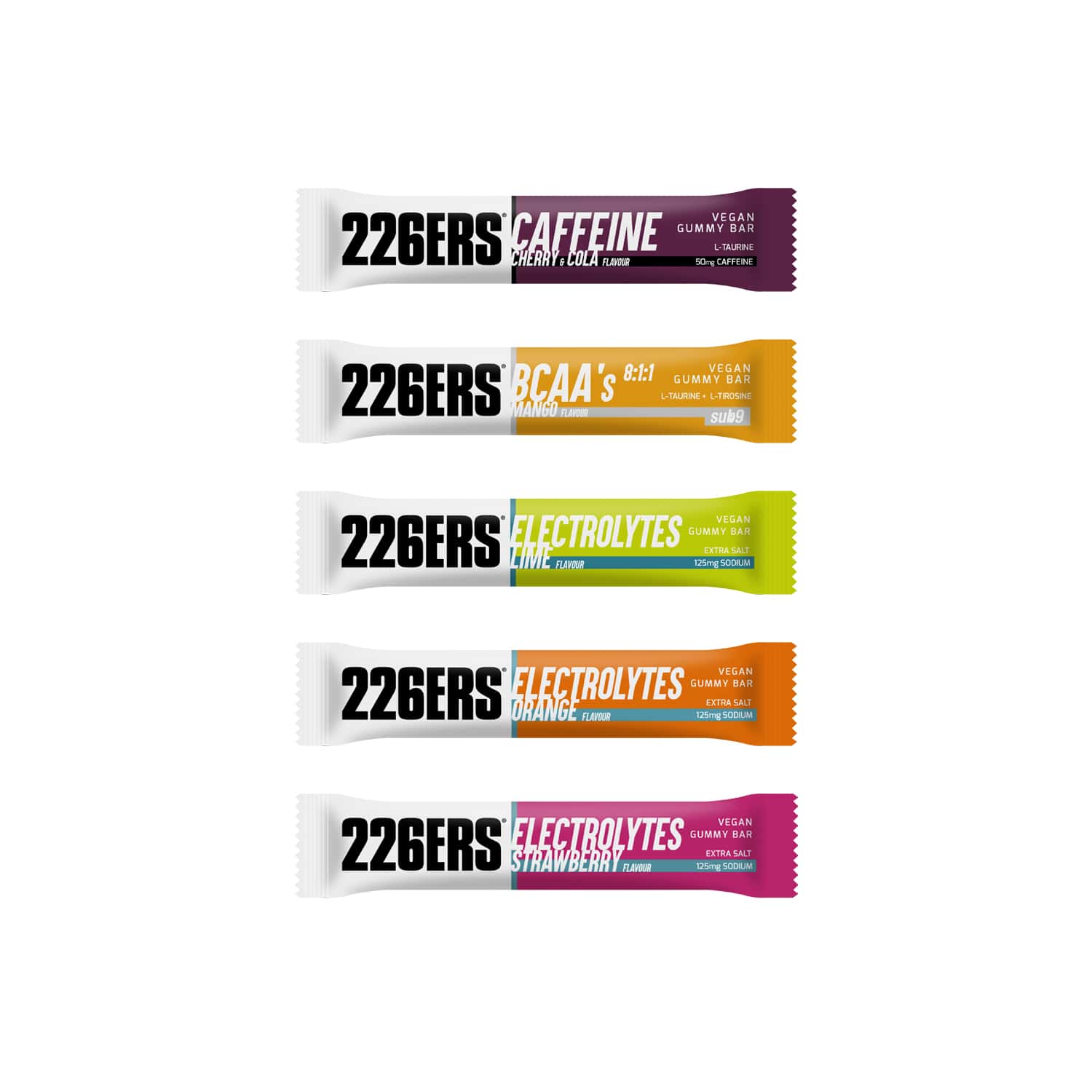 226ERS VEGAN GUMMY BAR - Barrita Energética de Gominola - 30g