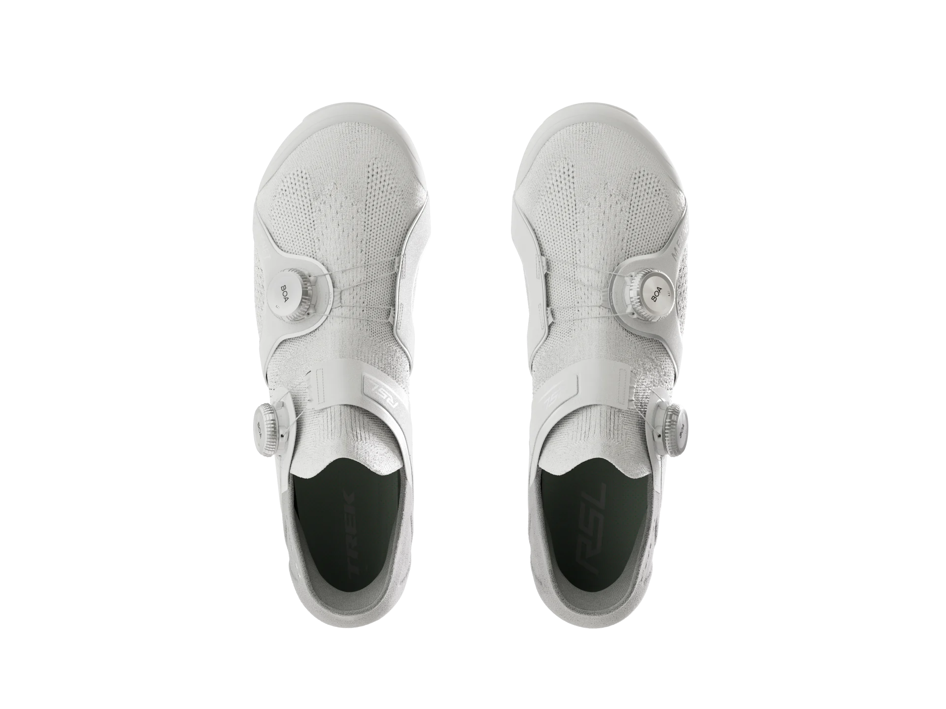 Trek Zapatillas Carretera RSL Knit Blanco/Plata - Imagen 3