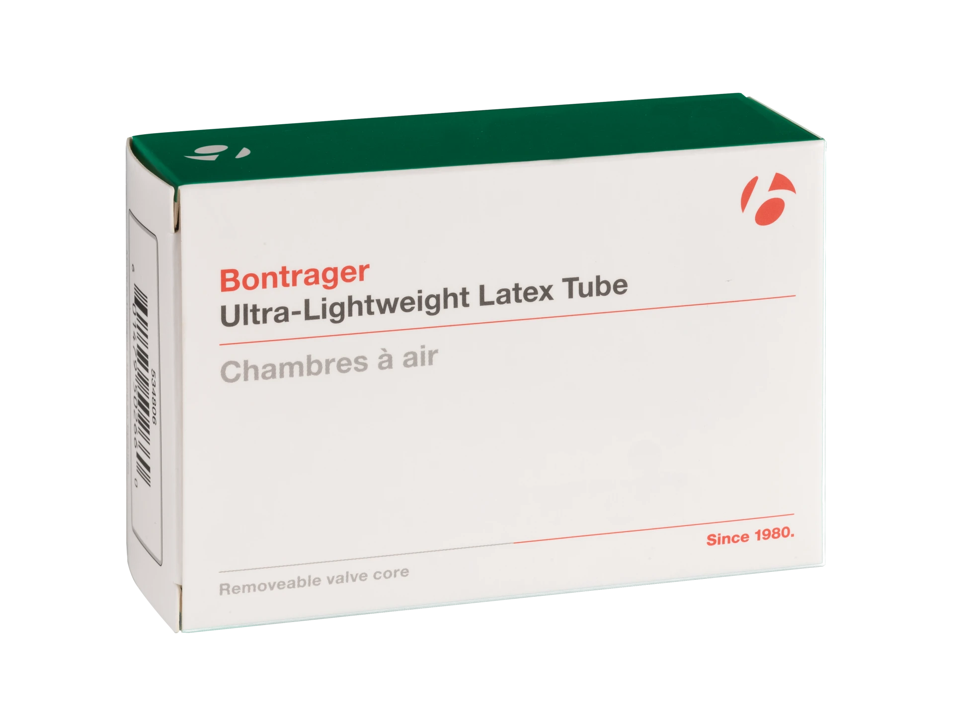 Bontrager Cámara Ultra-Lightweight Latex Válvula Presta 700C x 25-30mm, 48mm