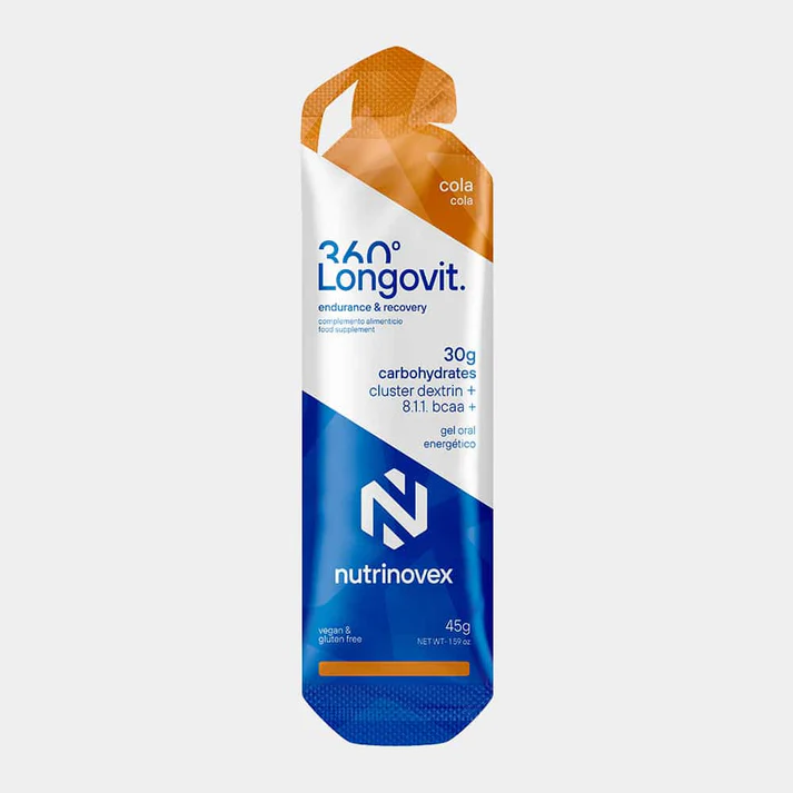Nutrinovex Longovit 360 Gel · 30g CHO 40 Gramos - Imagen 4