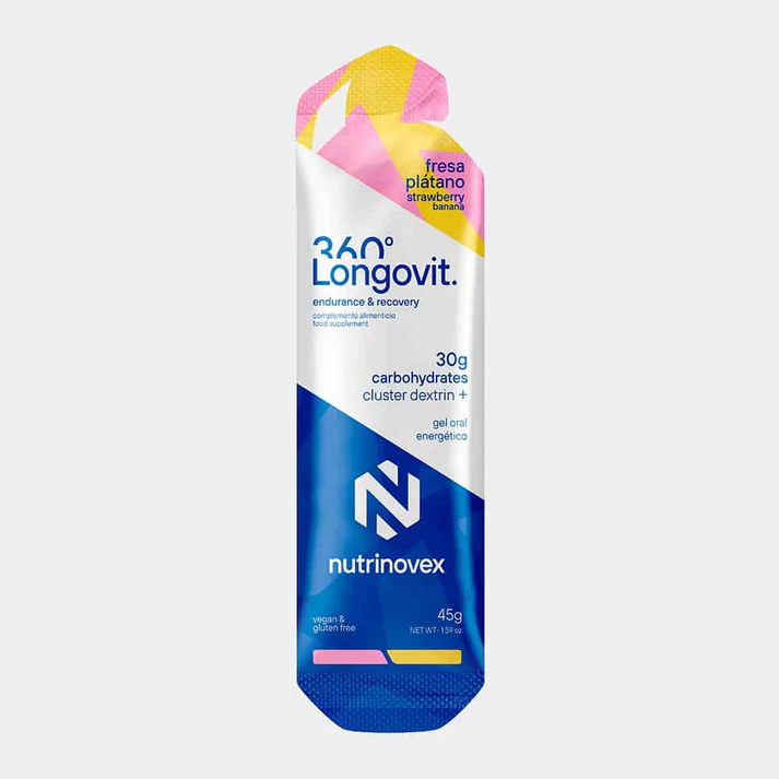 Nutrinovex Longovit 360 Gel · 30g CHO 40 Gramos - Imagen 7