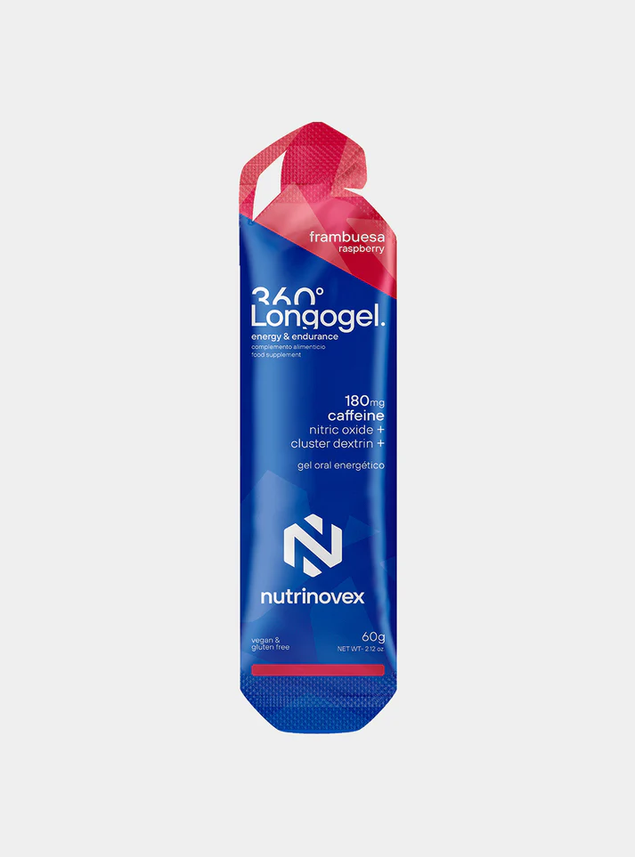 Nutrinovex LongoGel Cafeína Gel 60 Gramos - Imagen 2