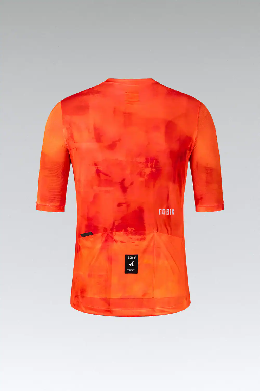 Culotte corto para ciclismo Gobik X Black en color negro y naranja.
